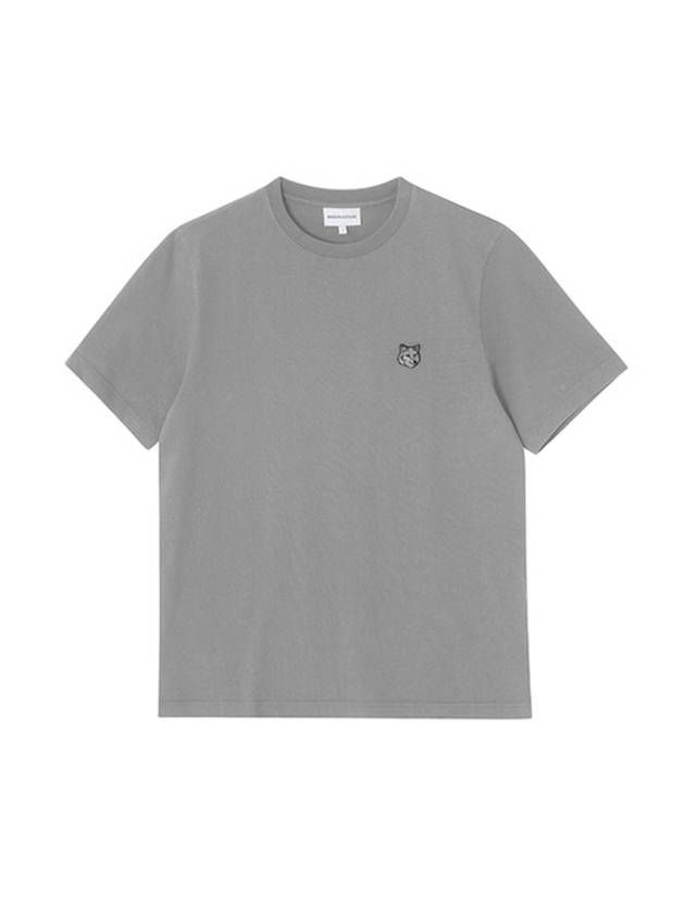 Bold Fox Head Patch Comfort Short Sleeve T-Shirt Grey - MAISON KITSUNE - BALAAN 2