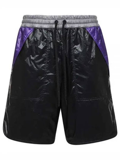 Grenoble Banding Midi Shorts Black - MONCLER - BALAAN 2