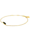 Roca Mini Round Onyx Bracelet Gold - BE/GINS - BALAAN 9