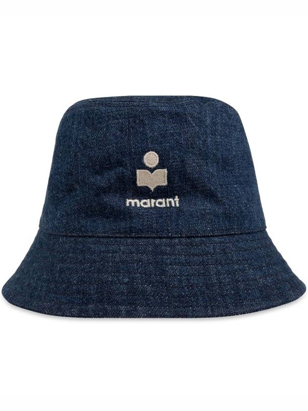 Hailey Denim Bucket Hat Blue - ISABEL MARANT - BALAAN 2