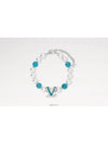 Turquoise Rodeo Bracelet Silver Blue - LOUIS VUITTON - BALAAN 2