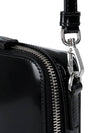 Brique Brushed Leather Messenger Bag Black - PRADA - BALAAN 9