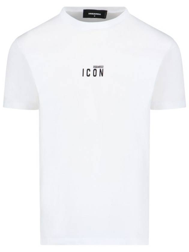 Short Sleeve T-Shirt S79GC0010S23009 989 White - DSQUARED2 - BALAAN 2