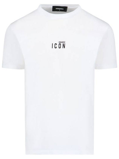 Short Sleeve T-Shirt S79GC0010S23009 989 White - DSQUARED2 - BALAAN 2