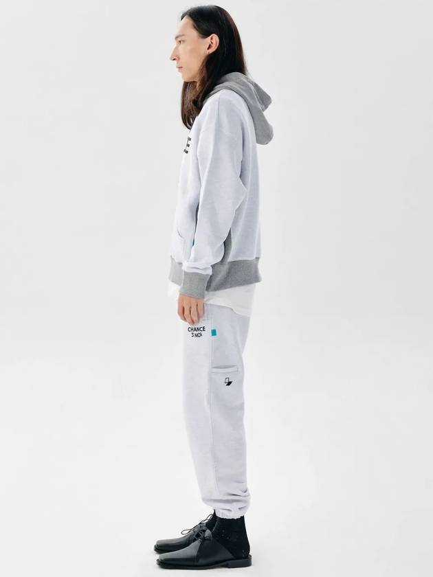 Unisex BAMXHD Basket Sweat Hoodie Mix Melange - CHANCE'S NOI - BALAAN 3