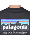 Mission Organic Short Sleeve T-Shirt Black - PATAGONIA - BALAAN 8