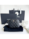 CC Logo Mini Pouch Cross Bag Black - CHANEL - BALAAN 10