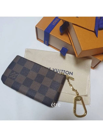 Damier Key Pouch Brown - LOUIS VUITTON - BALAAN 2