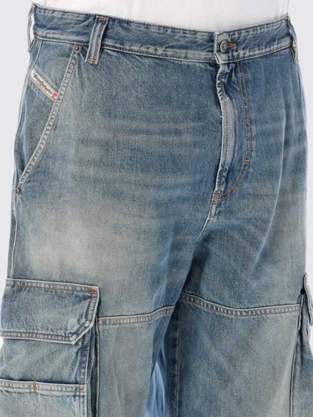 D Fish Straight Jeans Blue - DIESEL - BALAAN 4