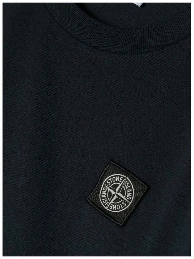 Kids Women Logo Patch T Shirt 781620147 V0020 - STONE ISLAND - BALAAN 4