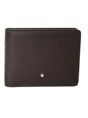 Sfumato Line Money Clip Half Wallet Grey - MONTBLANC - BALAAN 1