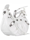 Le Cagole XS Lambskin Shoulder Bag White - BALENCIAGA - BALAAN 5