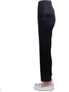 Women's Pleats Please Straight Pants Black - ISSEY MIYAKE - BALAAN.