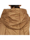 Women's Greengi Water Resistant Technical Canvas Vest Caramel - MAX MARA - BALAAN 11