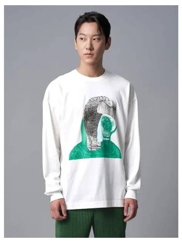 Ronan Bouholec Long Sleeve T Shirt White Domestic Product GM0024080580388 - ISSEY MIYAKE - BALAAN 1