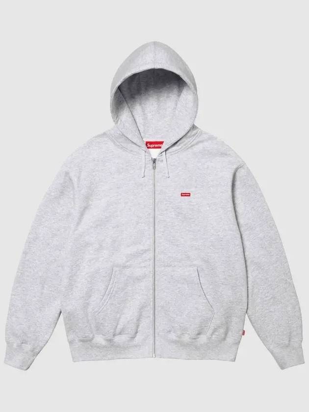 Small box zip up hooded sweatshirt ash gray - SUPREME - BALAAN 1