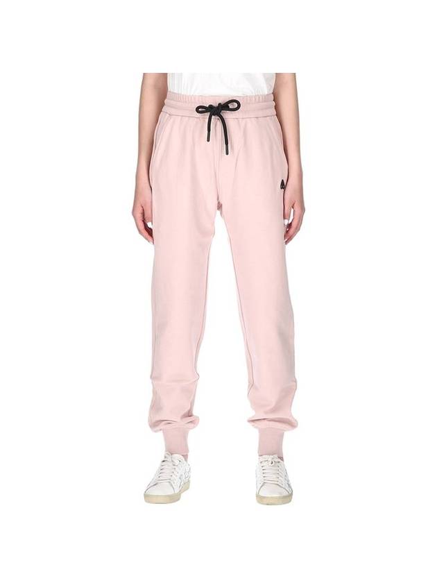 s Women's Brooklyn Logo Jogger Pants Pink - MOOSE KNUCKLES - BALAAN.