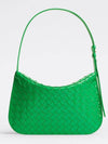 Intrecciato Flap Shoulder Bag Parakeet - BOTTEGA VENETA - BALAAN 5