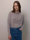 RTRC sheer highneck tee beige - KILHOUETTE - BALAAN 2