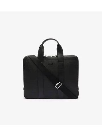 Men s Chantaco computer bag black - LACOSTE - BALAAN 1