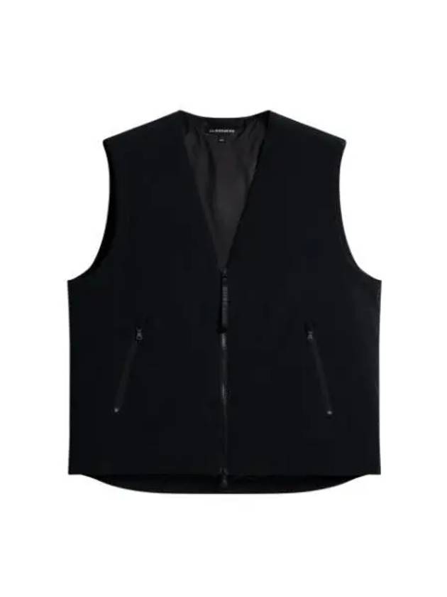 Men's Cain Padded Vest Black - J.LINDEBERG - BALAAN 1