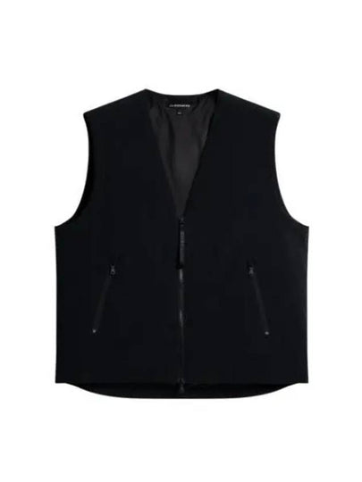 Men's Cain Padded Vest Black - J.LINDEBERG - BALAAN 2