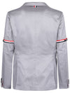 Armband Unconstructed Classic Jacket Navy Grey - THOM BROWNE - BALAAN 3