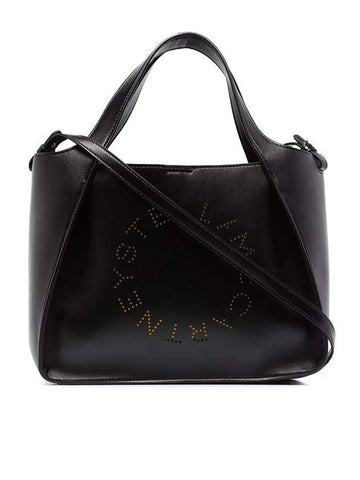 Stella Logo Tote Bag Black - STELLA MCCARTNEY - BALAAN 1