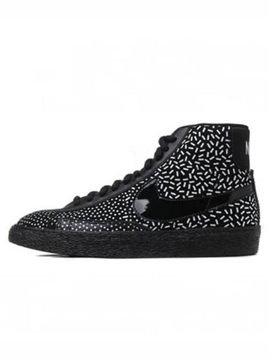 01536698003Blazer mid printblack white black - NIKE - BALAAN 1