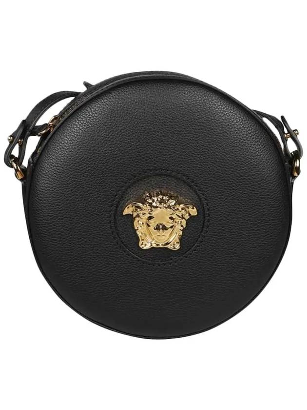 Medusa Logo Round Shoulder Bag Black - VERSACE - BALAAN 2