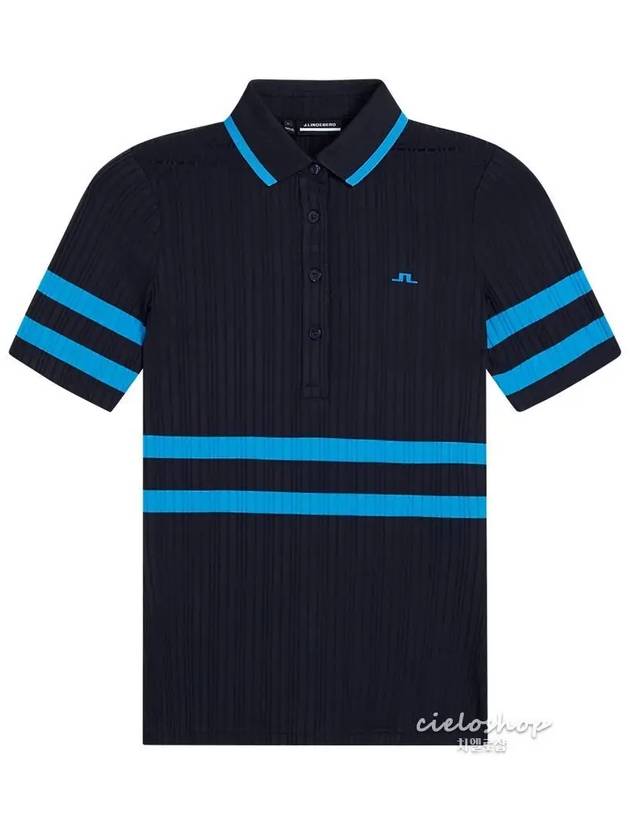 Moira Golf Polo Short Sleeve T-Shirt Navy GWJT07578 - J.LINDEBERG - BALAAN 1