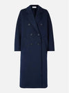 Long Double Coat Navy - MAX MARA - BALAAN 2