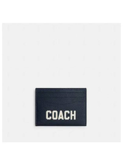 Graphic Card Wallet Navy - COACH - BALAAN 2