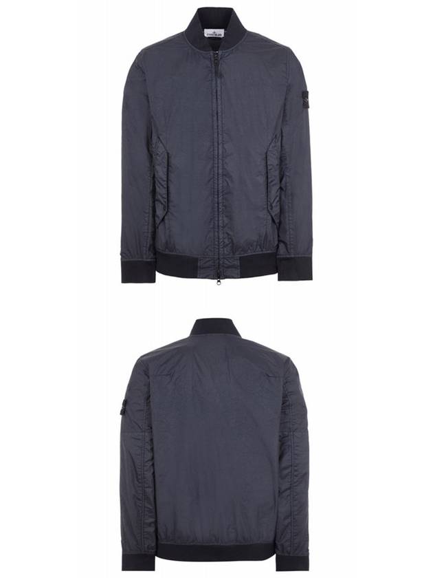 Membrana 3L TC Bomber Jacket Navy - STONE ISLAND - BALAAN 5