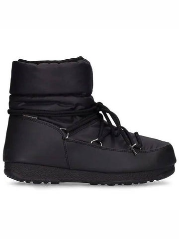 Raw padded nylon upper rubber sole laceup closure boots - MOON BOOT - BALAAN 1
