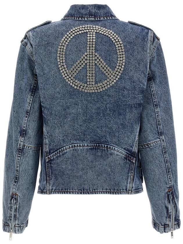 jacket J05098235 1281 blue - MOSCHINO - BALAAN 4