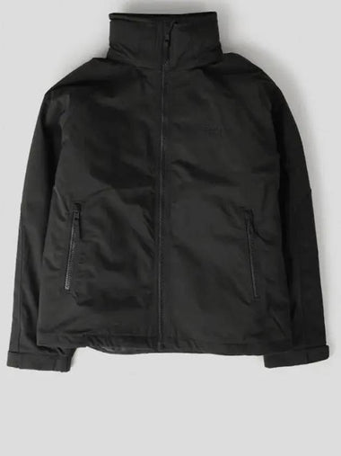 115791 BLACK short military parka jacket - STUSSY - BALAAN 1