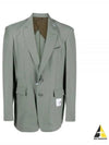 Light Slim Blazer Jacket Khaki - MIHARA YASUHIRO - BALAAN 2