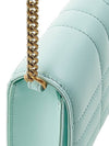 Lola Chain Strap Cross Bag Blue - BURBERRY - BALAAN 8