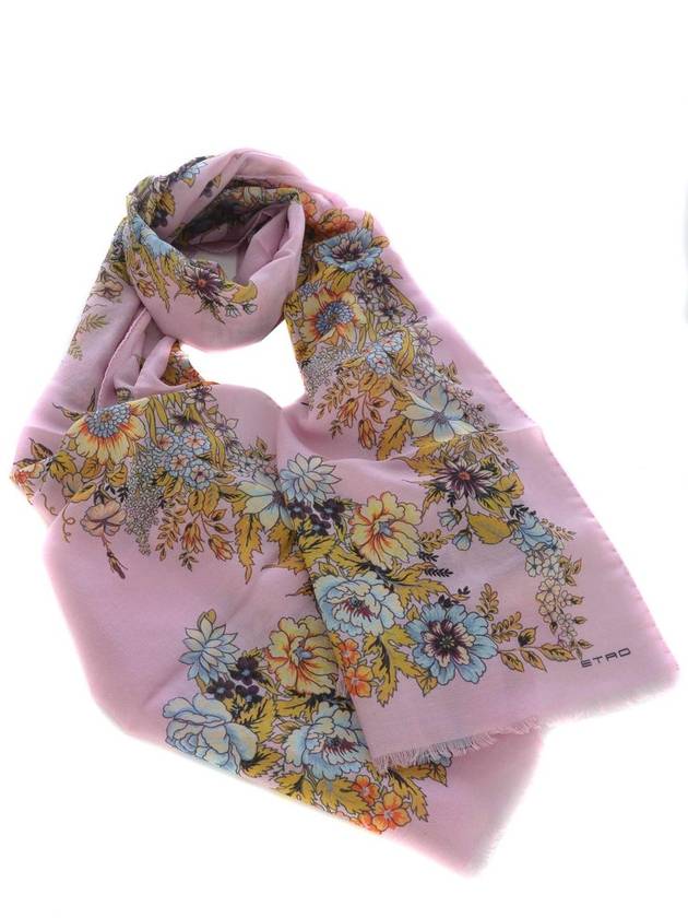 Etro Scarf "Bouquet" - ETRO - BALAAN 1