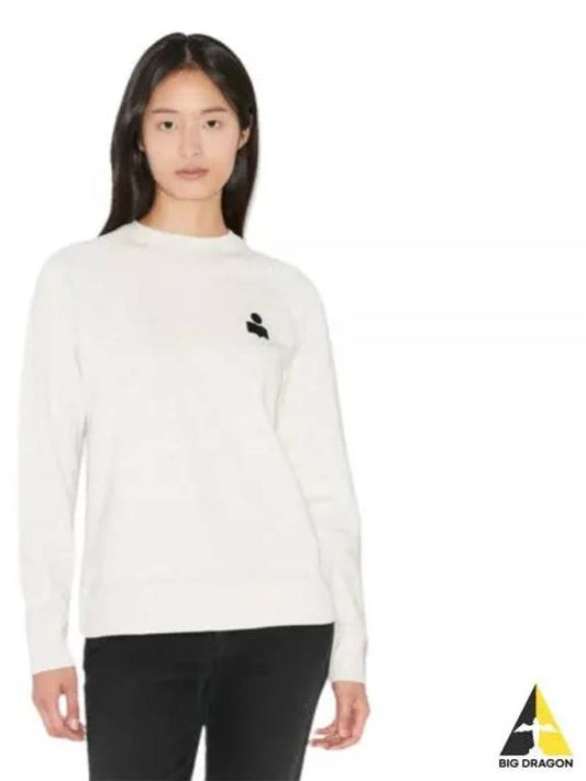 Women's Mila Logo Crew Neck Sweatshirt Ecru - ISABEL MARANT - BALAAN 2