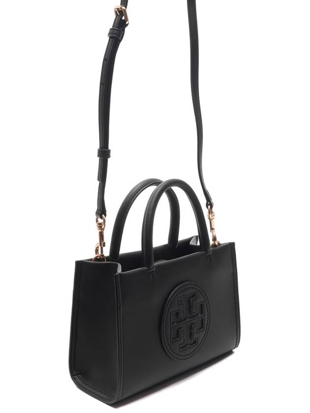 Ella Bio Mini Tote Bag Black - TORY BURCH - BALAAN 4