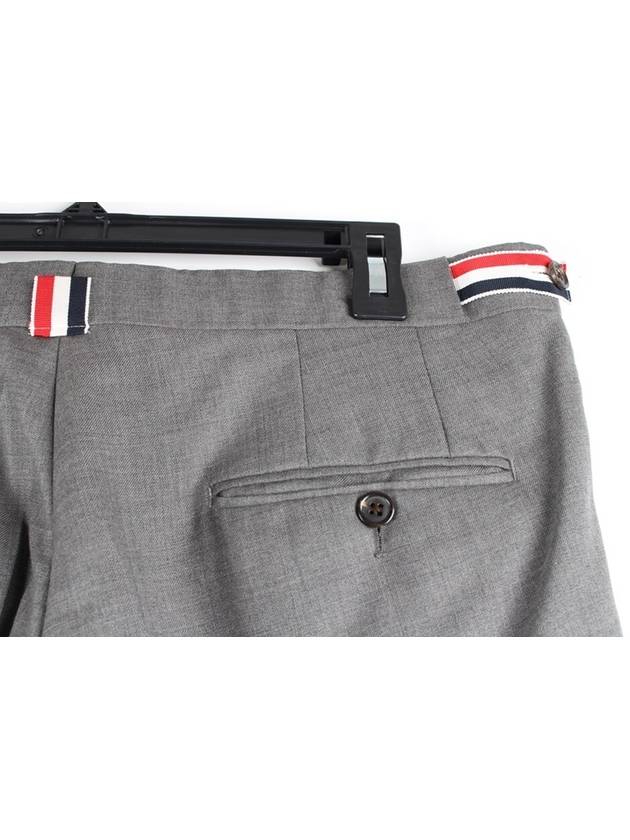 Wool slacks pants gray 2 - THOM BROWNE - BALAAN 4