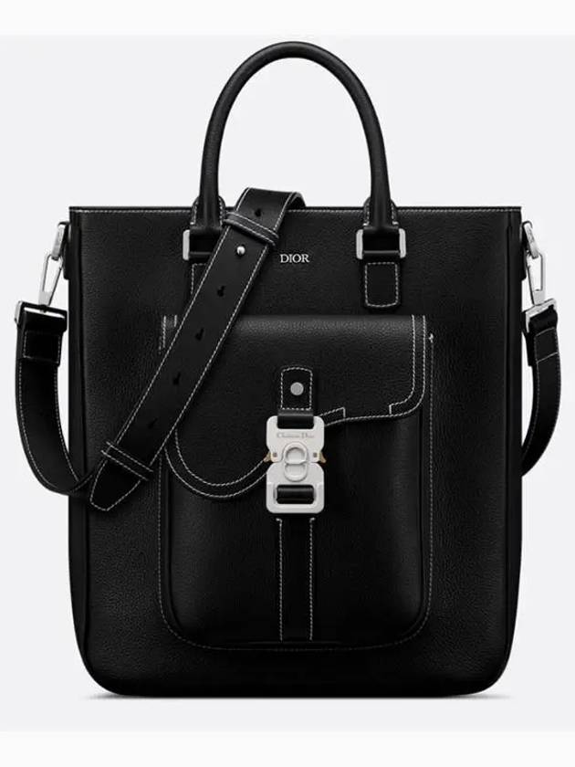 Saddle Tote Bag Black - DIOR - BALAAN 2