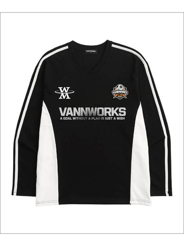 Jersey Sporty Gradient Block Core Ver1 Long Sleeve T-shirt - VANN WORKS - BALAAN 1