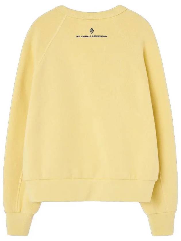 Kids Holiday Shark Sweatshirt Yellow F24023 317FO - THE ANIMALS OBSERVATORY - BALAAN 3