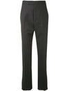 Super 120S Twill Classic Backstrap Trouser Pants Dark Grey - THOM BROWNE - BALAAN 2