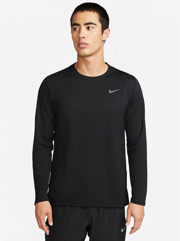 Dri Fit UV Long Sleeve T-Shirt Black - NIKE - BALAAN 2