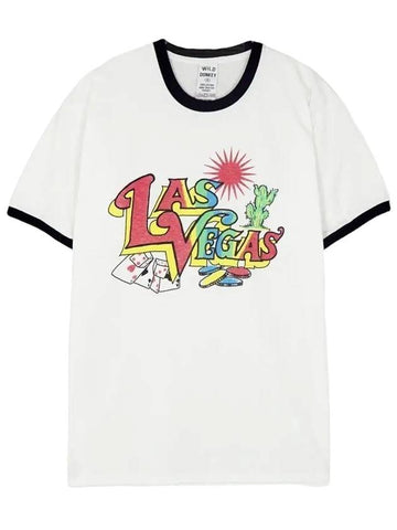 Las Vegas Short Sleeve T Shirt White - WILD DONKEY - BALAAN 1