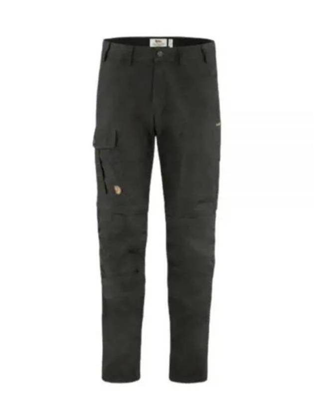 Men's Karl Pro Zip Off Track Pants Dark Grey - FJALL RAVEN - BALAAN 2